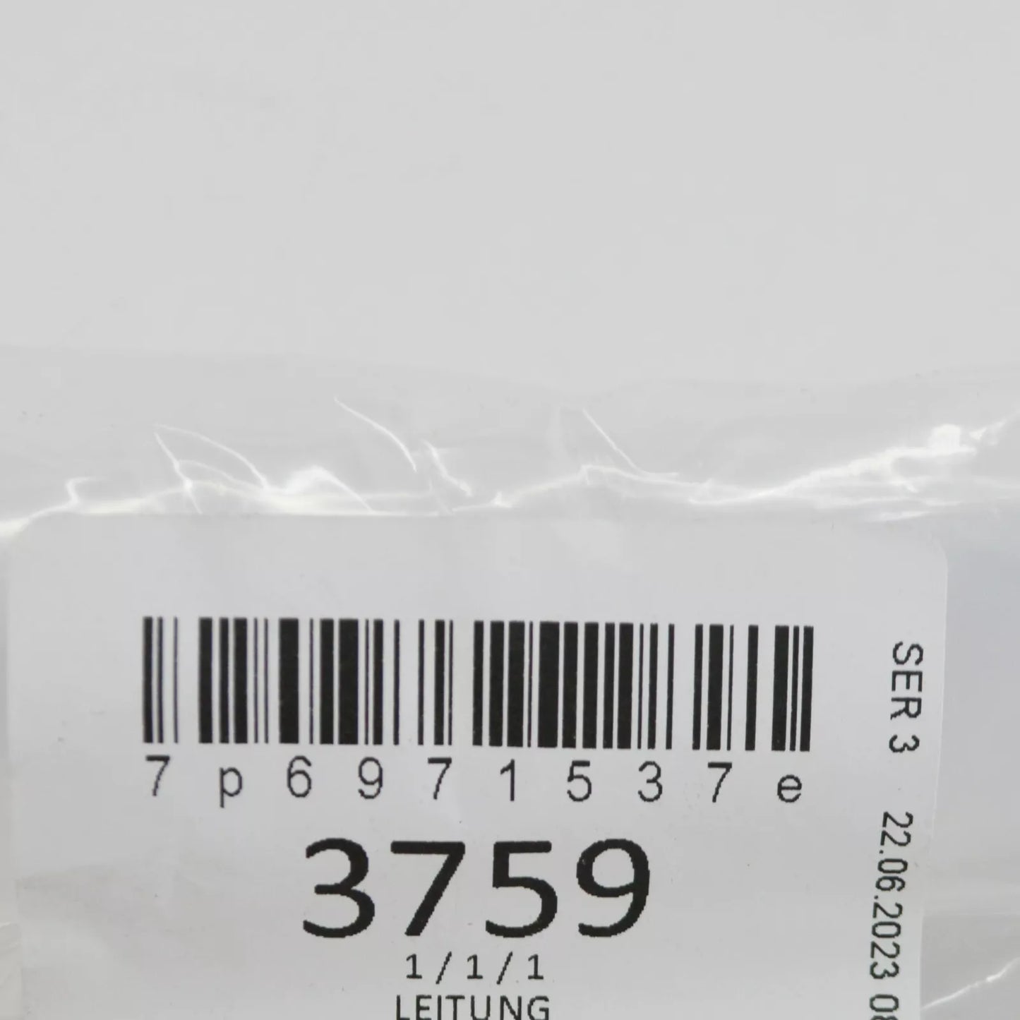 NEW AUDI Q7 4L BATTERY EARTH LINE 7P6971537E ORIGINAL