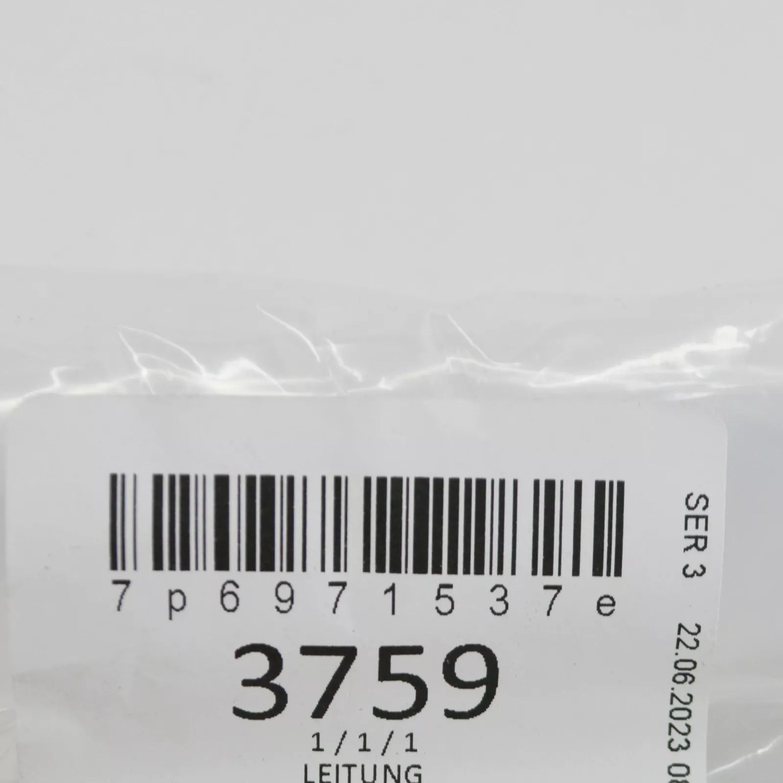 NEW AUDI Q7 4L BATTERY EARTH LINE 7P6971537E ORIGINAL