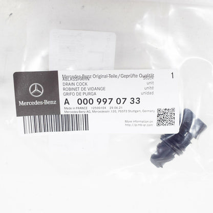 NEW MERCEDES-BENZ E-CLASS W211 RADIATOR DRAIN PLUG A0009970733 ORIGINAL