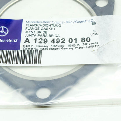 NEW MERCEDES-BENZ SL R129 REAR EXHAUST FLANGE SEAL A1294920180 ORIGINAL