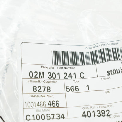 NEW VOLKSWAGEN PASSAT B7 MANUAL GEARBOX LOCATING SCREW 02M301241C ORIGINAL