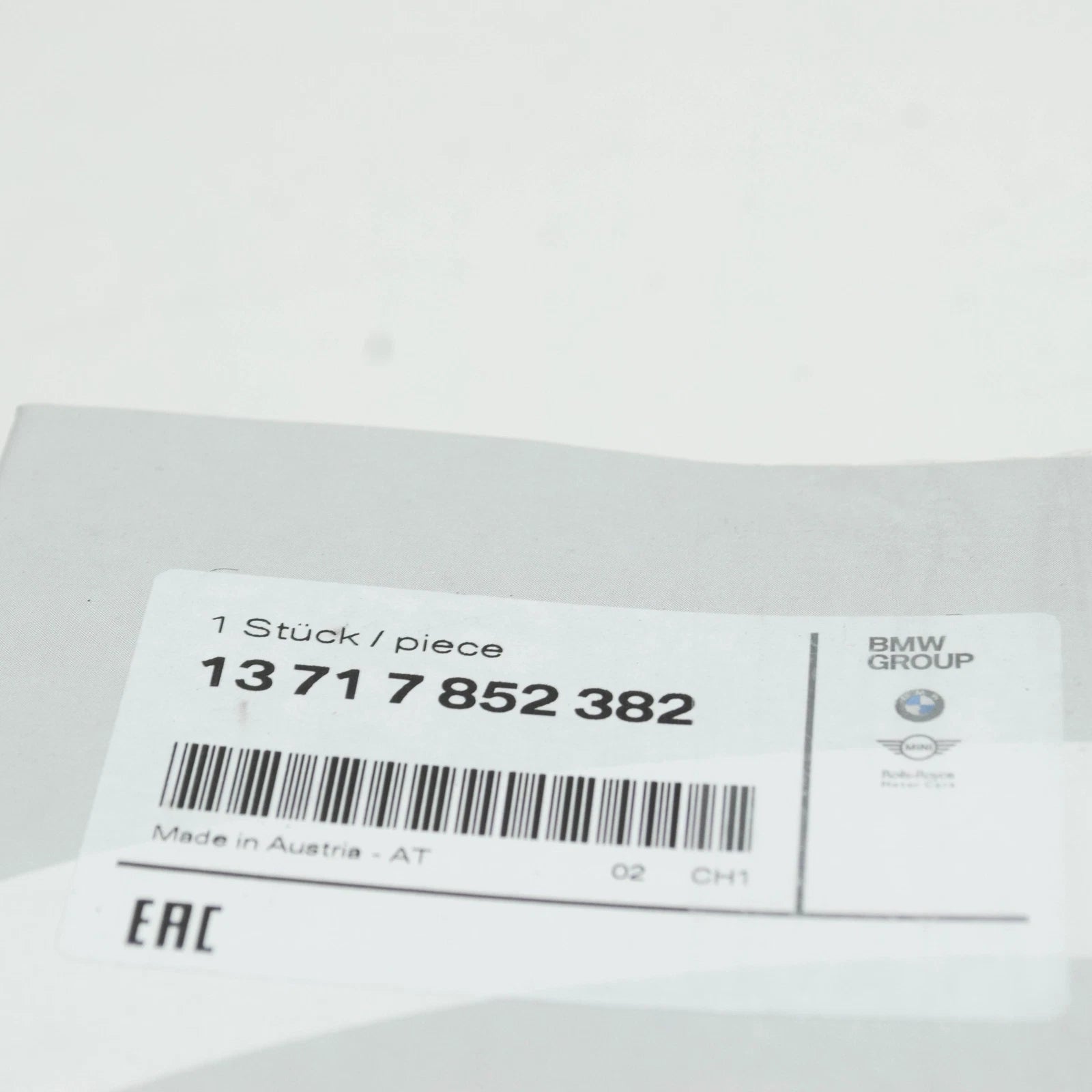 NEW BMW M5 F90 ENGINE AIR FILTER ELEMENT 5-8 13717852382 ORIGINAL