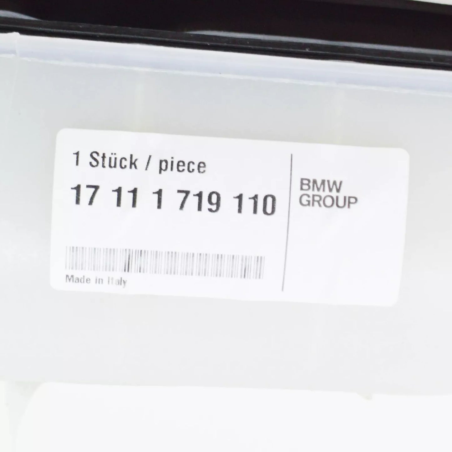 NEW BMW 7 E32 COOLANT EXPANSION TANK 17111719110 1719110 ORIGINAL