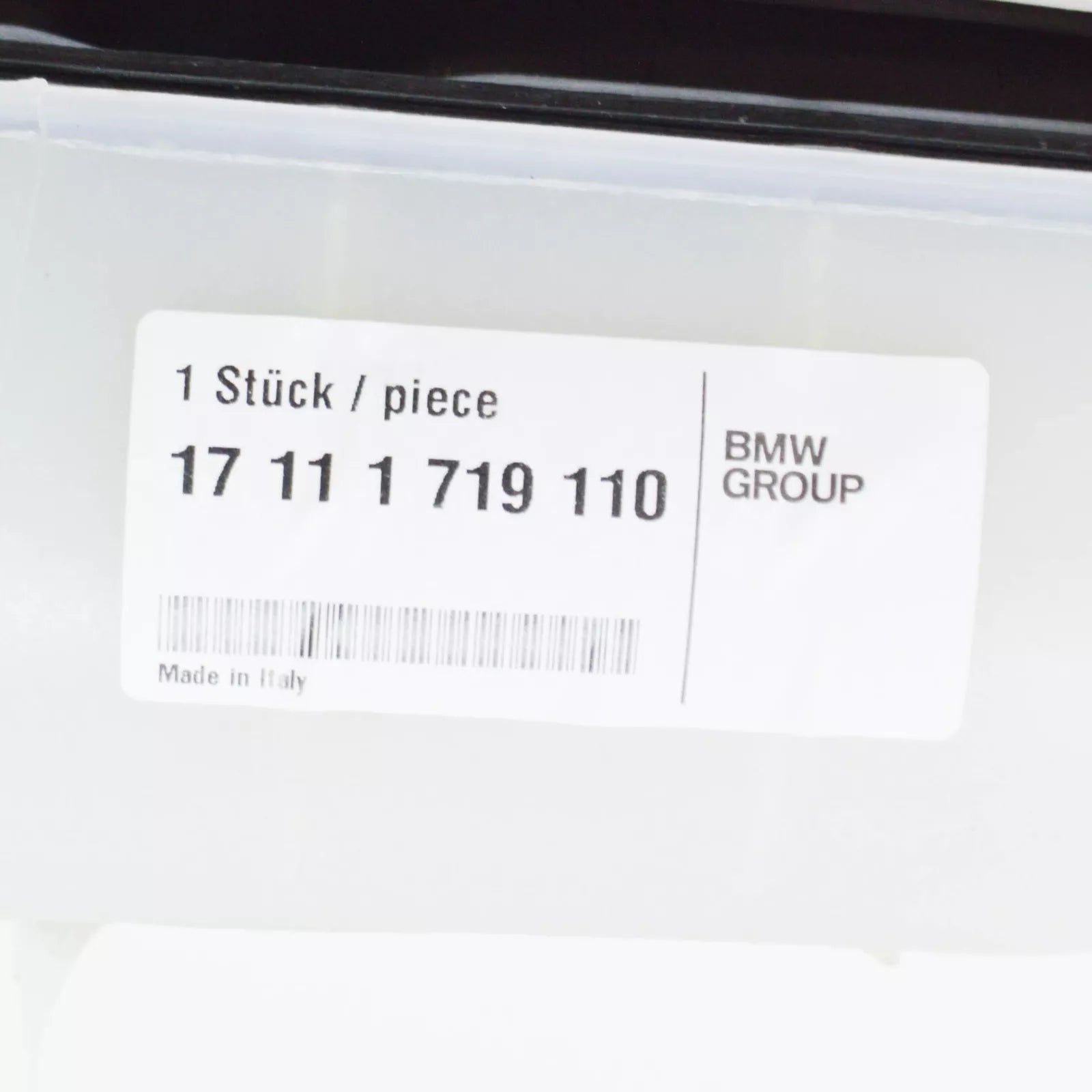 NEW BMW 7 E32 COOLANT EXPANSION TANK 17111719110 1719110 ORIGINAL