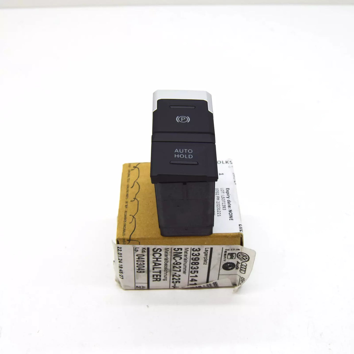 NEW VW TIGUAN AD HANDBRAKE BUTTON RHD 5NC927225AICX 5NC927225A ICX ORIGINAL