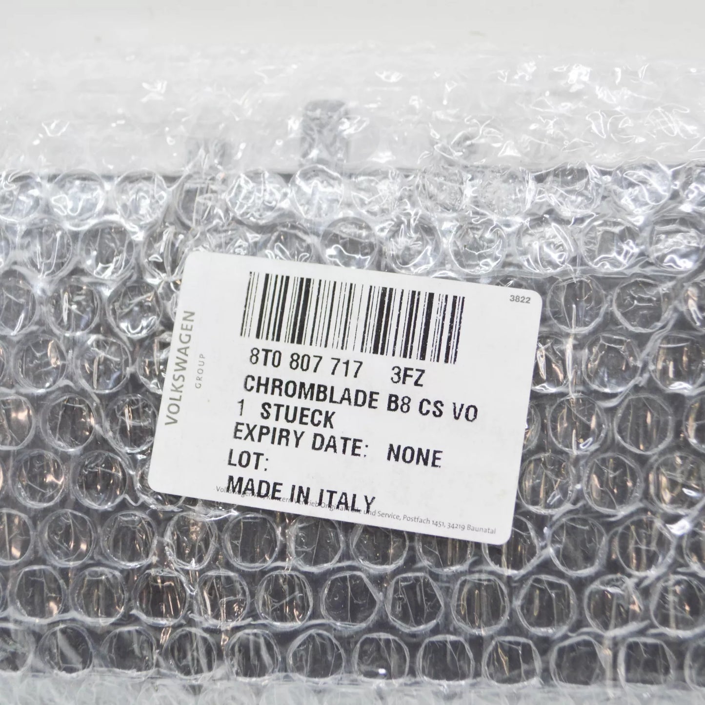 NEW AUDI A5 8T S-LINE FRONT BUMPER DIFFUSER TRIM 8T08077173FZ ORIGINAL