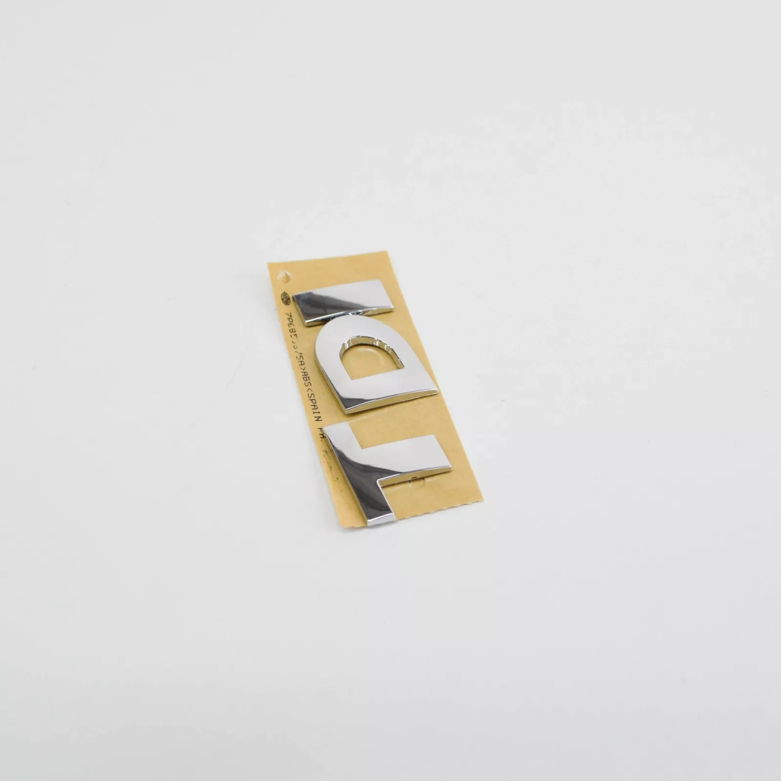 NEW VW TOUAREG 7P REAR TDI CHROME EMBLEM BADGE 7P6853675A739 ORIGINAL