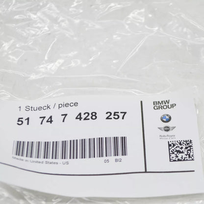 NEW BMW X5 G05 UPPER DUCT COVER LID 51747428257 ORIGINAL