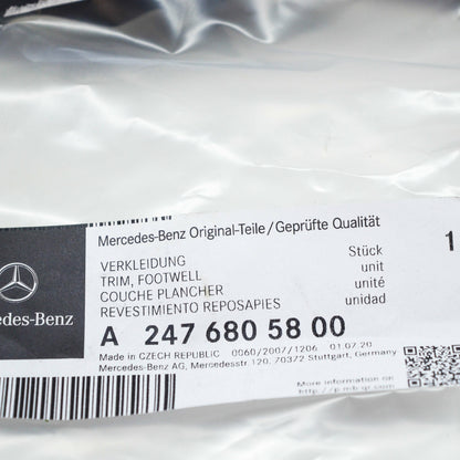 NEW MB GLB X247 FRONT DASH PANEL LEFT LOWER COVER LHD A2476805800 ORIGINAL