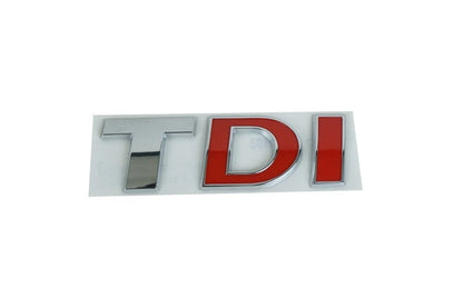 VW AMAROK CRAFTER REAR BOOT LID BADGE "TDI" INSCRIPTION EMBLEM NEW