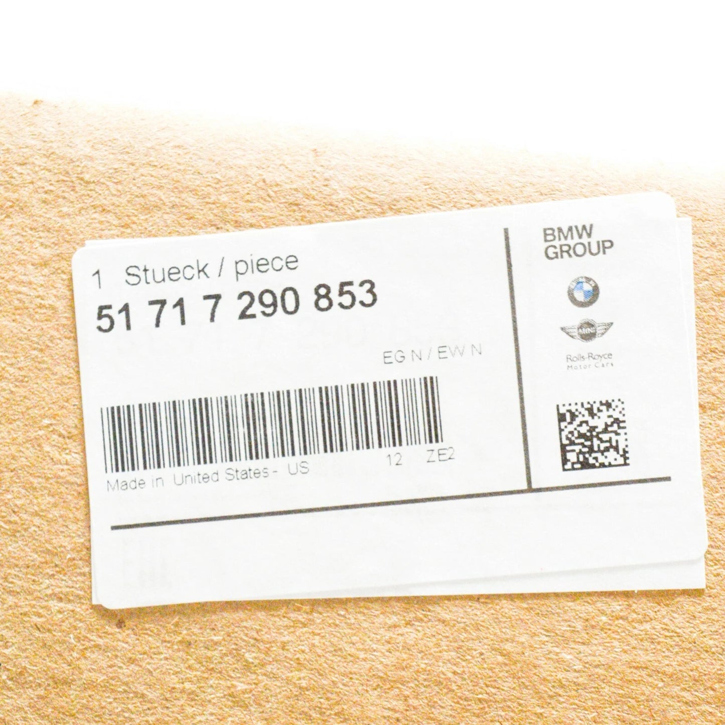 NEW BMW X5 F15 FRONT LEFT WHEEL HOUSING 51717290853 2014 ORIGINAL