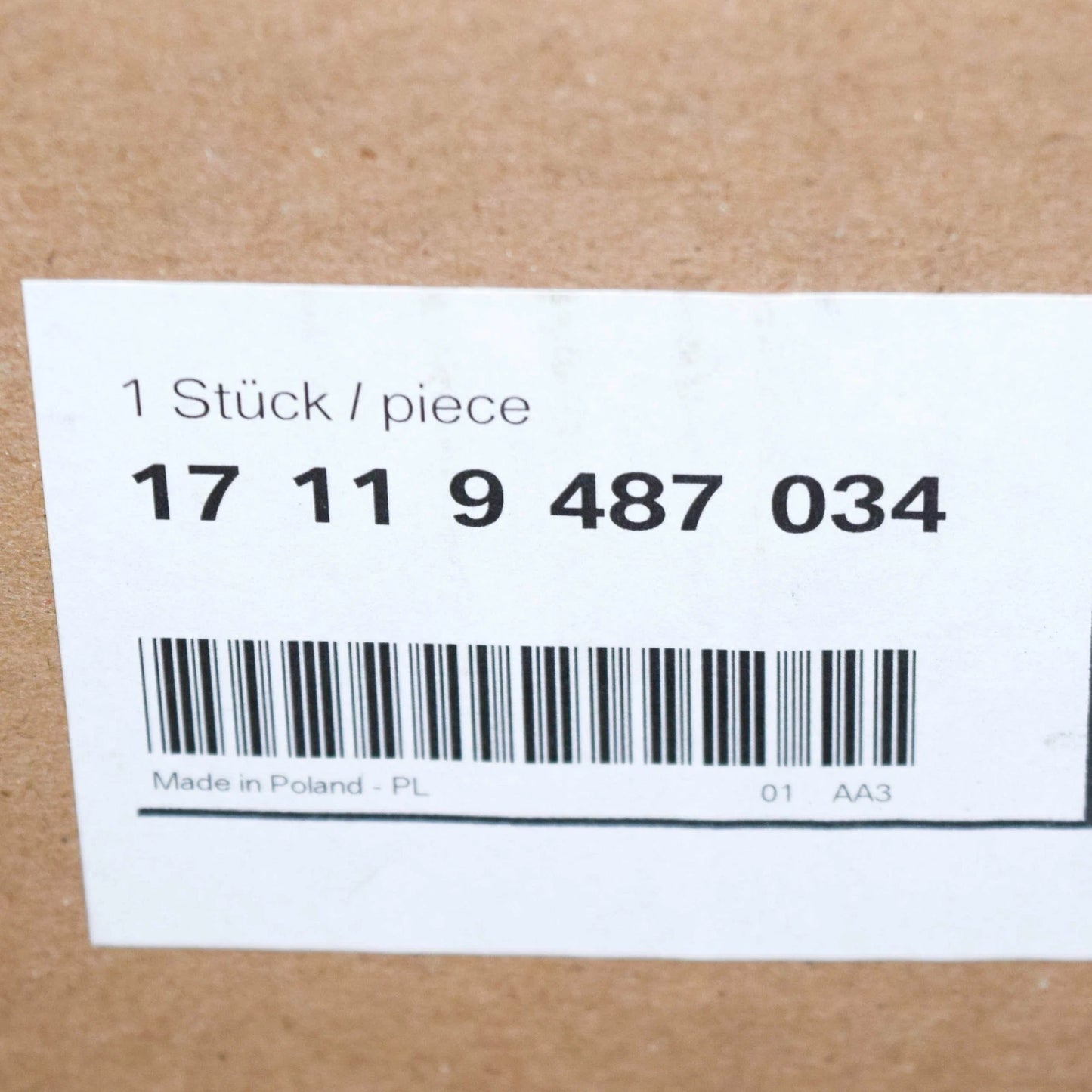 NEW BMW 3 F30 RIGHT RADIATOR MOUNT 17119487034 1487034