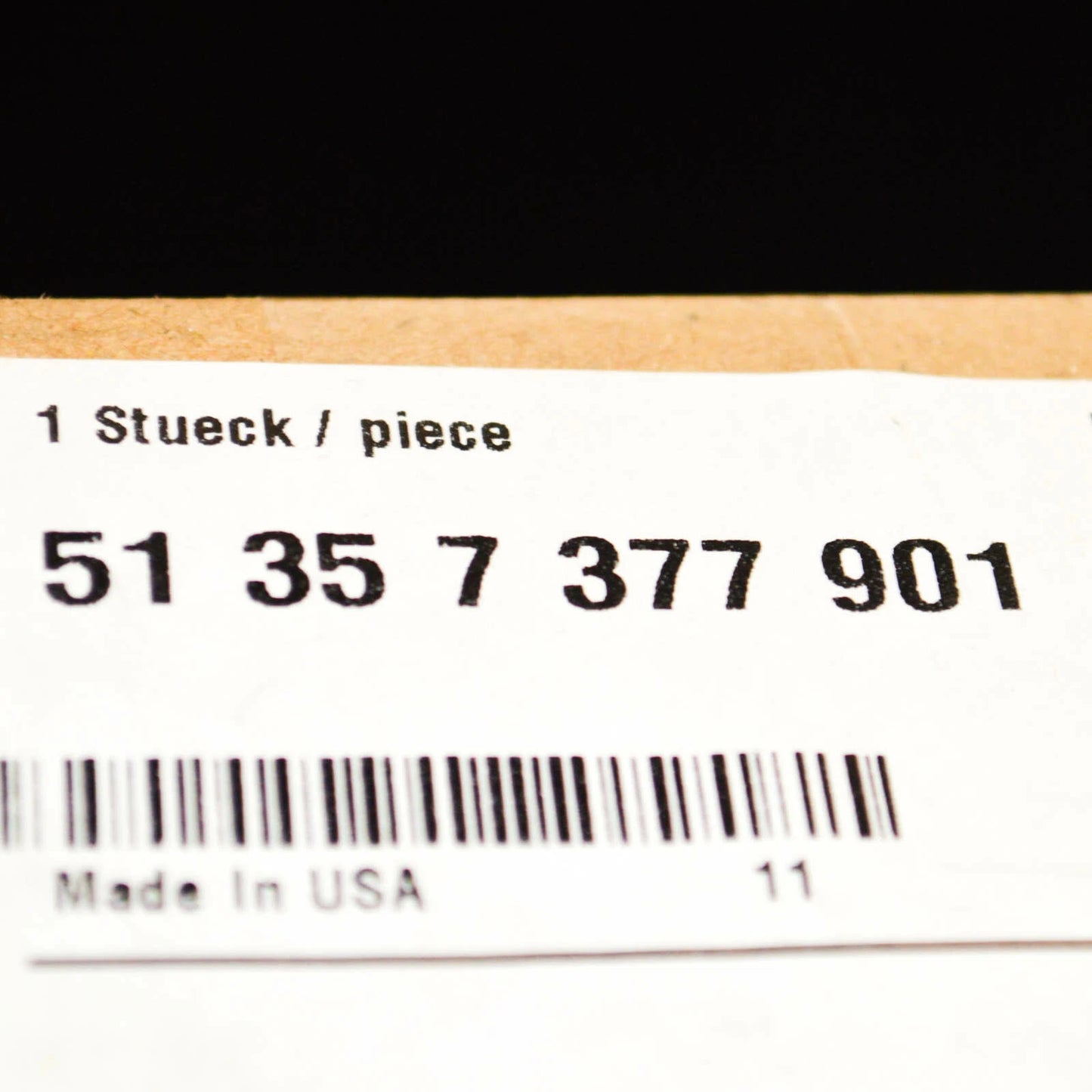 NEW BMW X6 F16 REAR LEFT DOOR EXTERIOR WEATHERSTRIP TRIM 51357377901 ORIGINAL