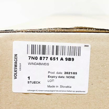 NEW VW TIGUAN 5N MK1 PANORAMA SUNROOF WIND DEFLECTOR 7N0877651A9B9 ORIGINAL