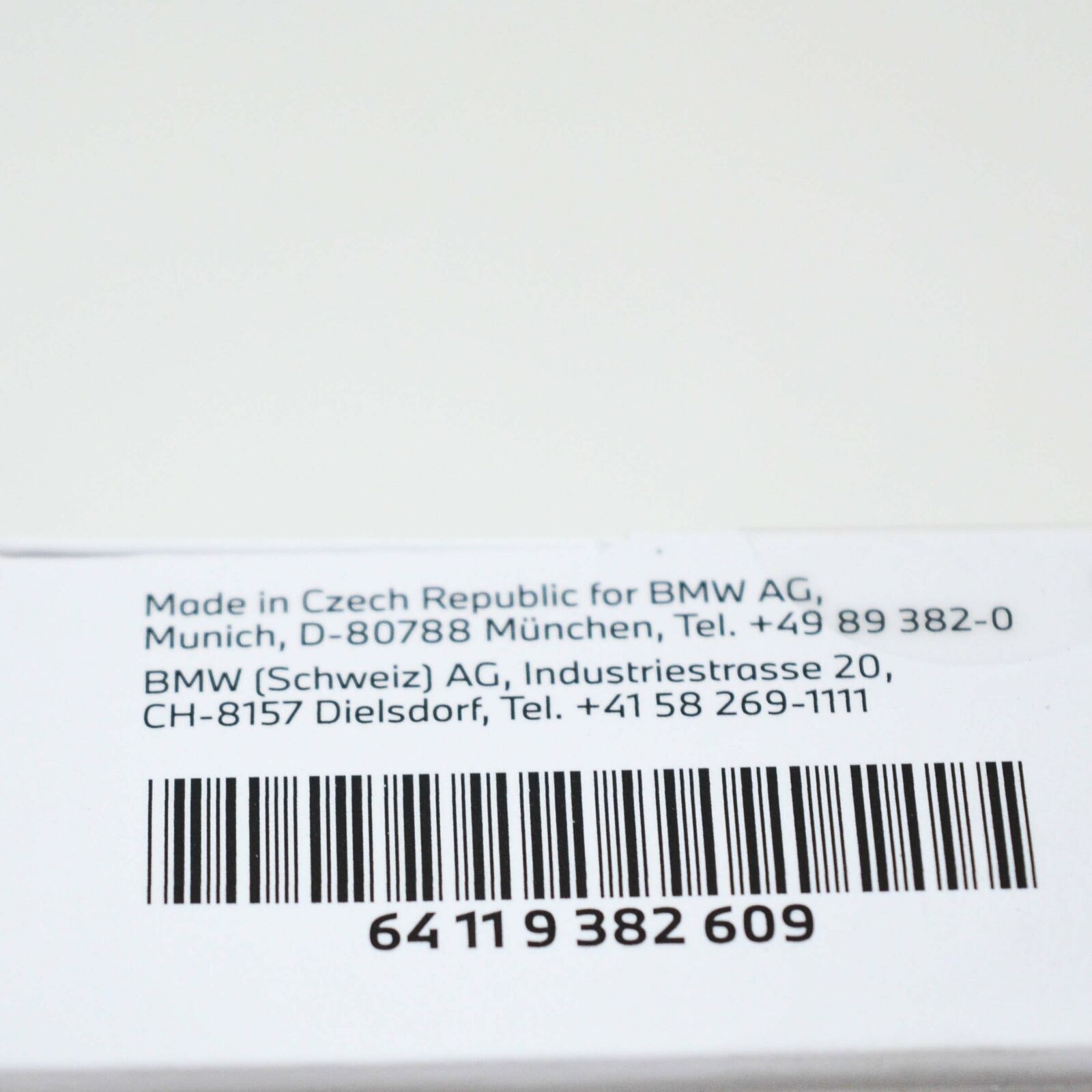 Genuine Bmw 5 6 7 Air Freshener Scent Fragrance Gold Suite No.1 64119382609 9382609