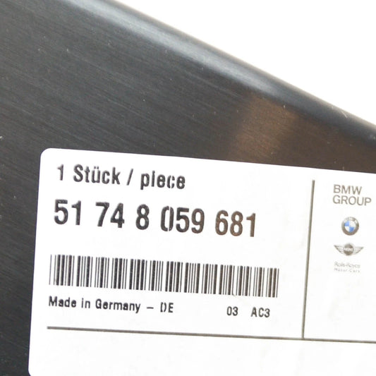 NEW BMW M5 F90 LEFT M EXTERIOR RADIATOR AIR DUCT 51748059681 ORIGINAL