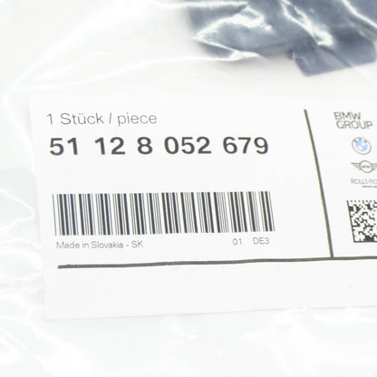 NEW BMW 6 F12 REAR M BUMPER TOW HOOK EYE COVER 51128052679 ORIGINAL