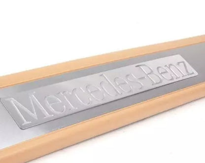 NEW MB E W210 FRONT ENTRANCE OUTSIDE DOOR SILL RAIL A21068034351A26 ORIGINAL