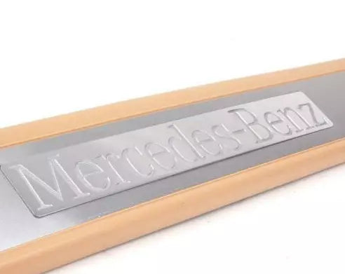 NEW MB E W210 FRONT ENTRANCE OUTSIDE DOOR SILL RAIL A21068034351A26 ORIGINAL