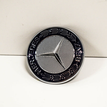 NEW MERCEDES-BENZ C-CLASS W205 FRONT HOOD BONNET BLUE BADGE A2128170316 ORIGINAL