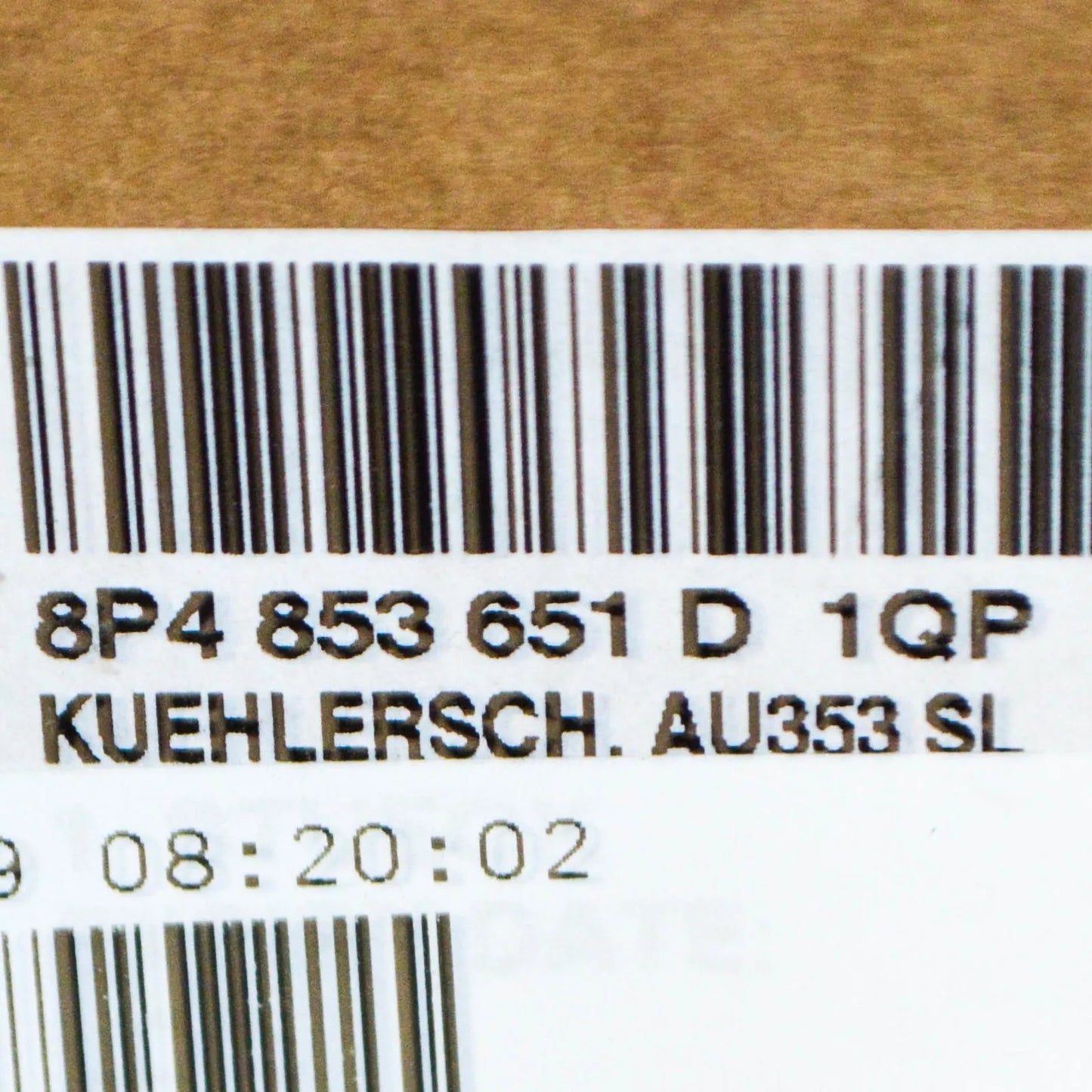 NEW AUDI A3 8P FRONT BUMPER RADIATOR GRILLE 8P4853651D 1QP