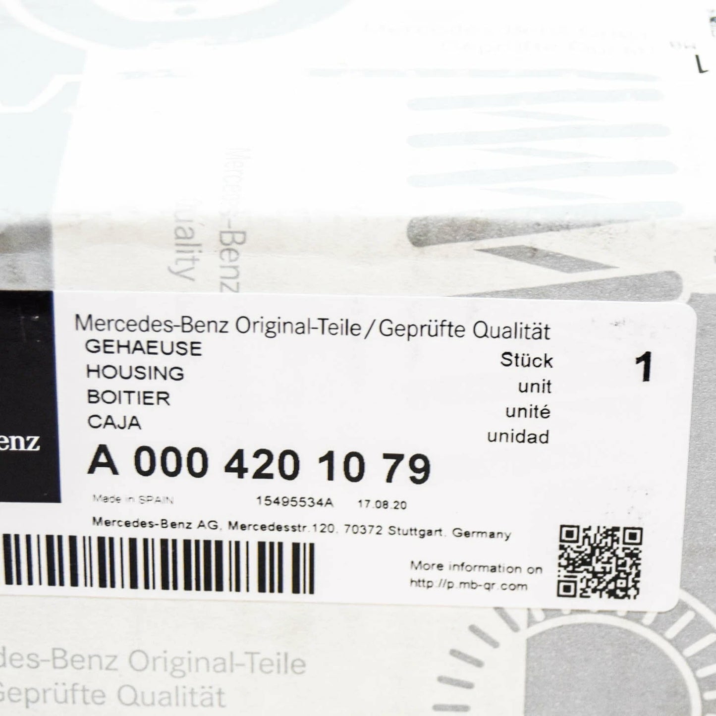 NEW MERCEDES-BENZ G W463 REAR RIGHT BRAKE CALIPER A0004201079 ORIGINAL