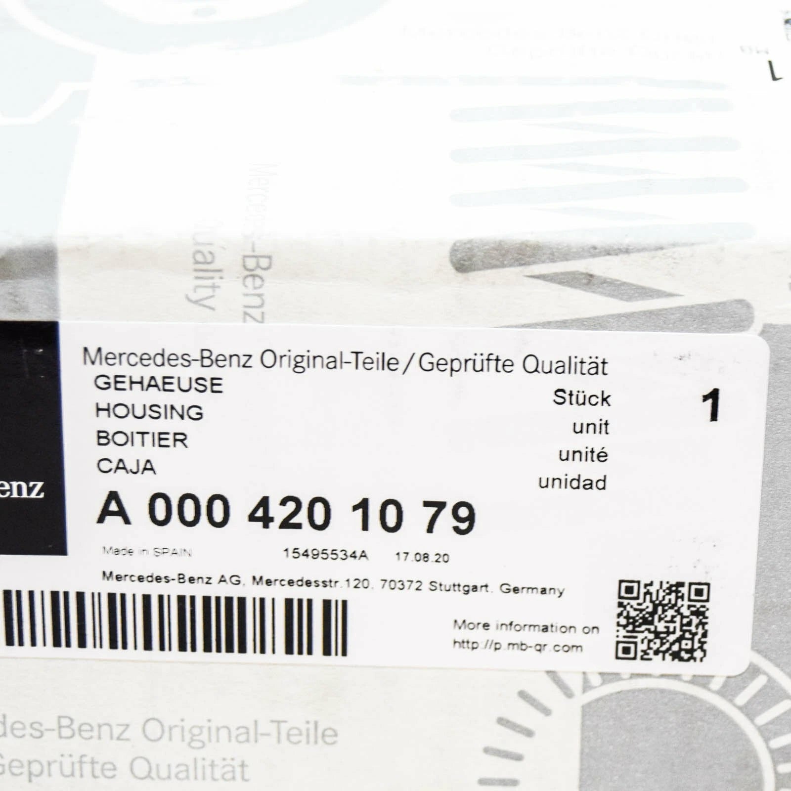 NEW MERCEDES-BENZ G W463 REAR RIGHT BRAKE CALIPER A0004201079 ORIGINAL