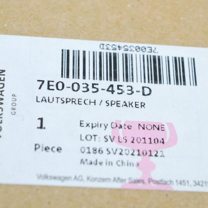 NEW VW TRANSPORTER T5 FRONT DOOR MID RANGE BASS SPEAKER 7E0035453D