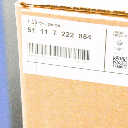 NEW BMW X5 E70 FRONT BUMPER LOWER GRILLE 51117222854 ORIGINAL