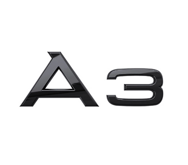 new audi a3 sportback 8y rear trunk lid inscription 8y4853741t94 original