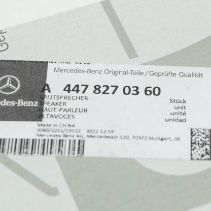 NEW MERCEDES-BENZ VITO W447 DASHBOARD SOUND SPEAKER A4478270360 ORIGINAL