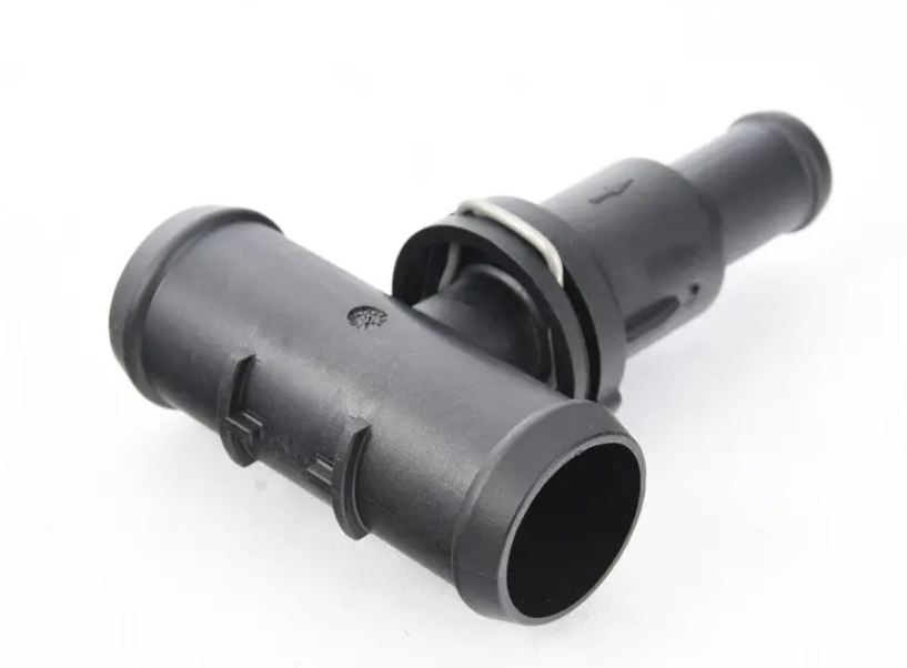 NEW AUDI A3 8P COOLANT THERMOSTAT T-PIECE CONNECTION 1K0121087R ORIGINAL