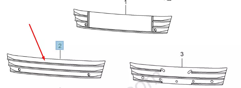 NEW AUDI A7 4G FRONT BUMPER NUMBER PLATE FILLER 4G8807287M1RR ORIGINAL