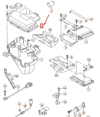 NEW AUDI A6 C6 FRONT RIGHT FUSE BOX COVER LHD 4F1907613 ORIGINAL