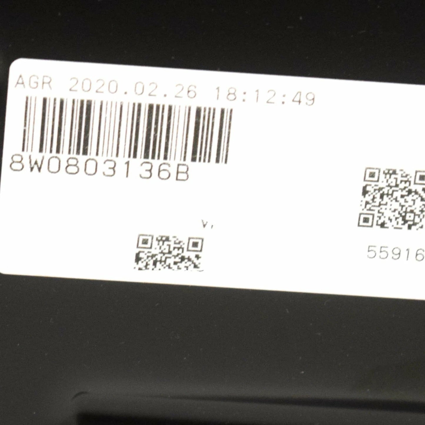 NEW AUDI A5 CABRIO 8W6 FENDER OUTER RAIL RIGHT 8W0803136B 2018