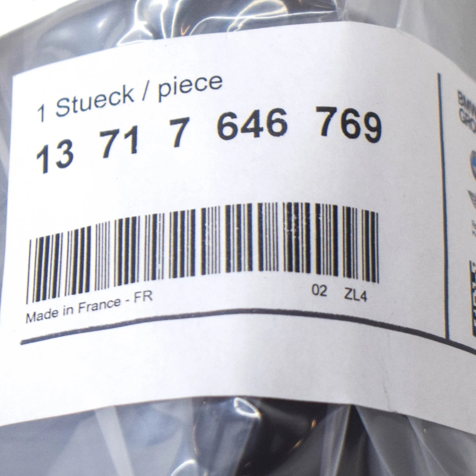 NEW BMW 4 COUPE F32 F31 UNFILTERED AIR SNORKEL 13717646769 ORIGINAL