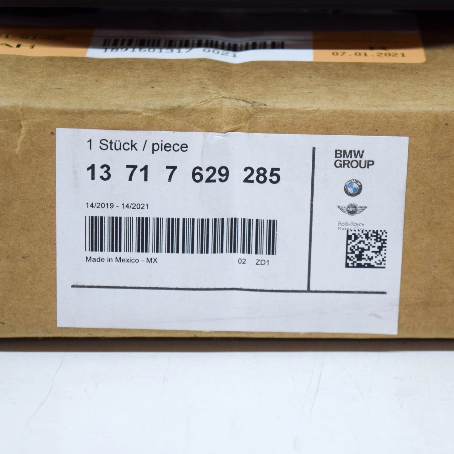 NEW BMW X5 F15 SUCTION SILENCER COVER LID 13717629285 7629285 ORIGINAL