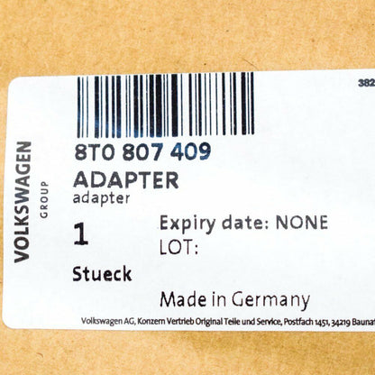 NEW AUDI A5 ENGINE UNDERSHIELD LEFT SIDE ADAPTER 8F7 8T0807409 2014 ORIGINAL