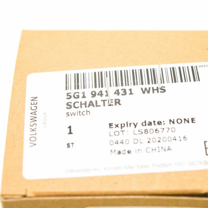 NEW VOLKSWAGEN JETTA A7 HEADLIGHT CONTROL SWITCH 5G1941431WHS