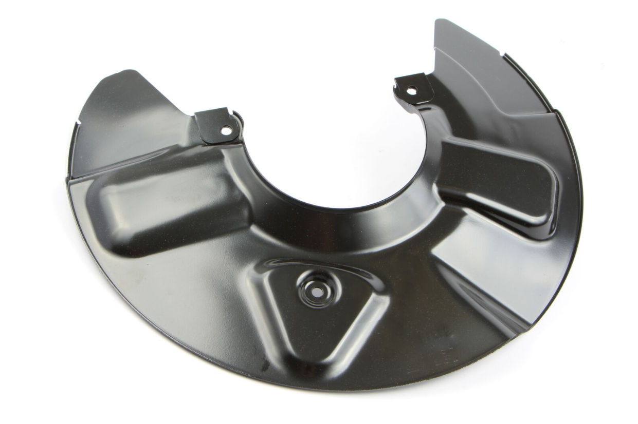 new vw multivan v 7h mk5 front left brake disc splash shield 7e0615311b original