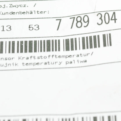 NEW BMW 3 COUPE E92 FUEL TEMPERATURE SENSOR 13537789304 7789304 ORIGINAL