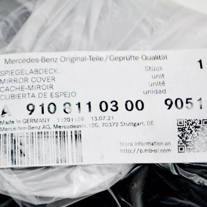 NEW MB SPRINTER W907 FRONT RIGHT MIRROR TRIANGLE COVER A91081103009051 ORIGINAL