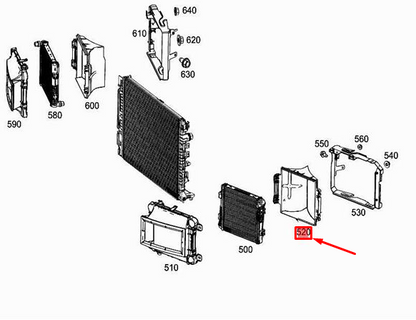 NEW MERCEDES-BENZ C A205 C205 S205 W205 AIR DUCT A2055052830 ORIGINAL