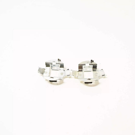 NEW BMW 5 E60 HEADLIGHT BULB RETAINING BRACKETS FOR H7 BULB X2 63117175336