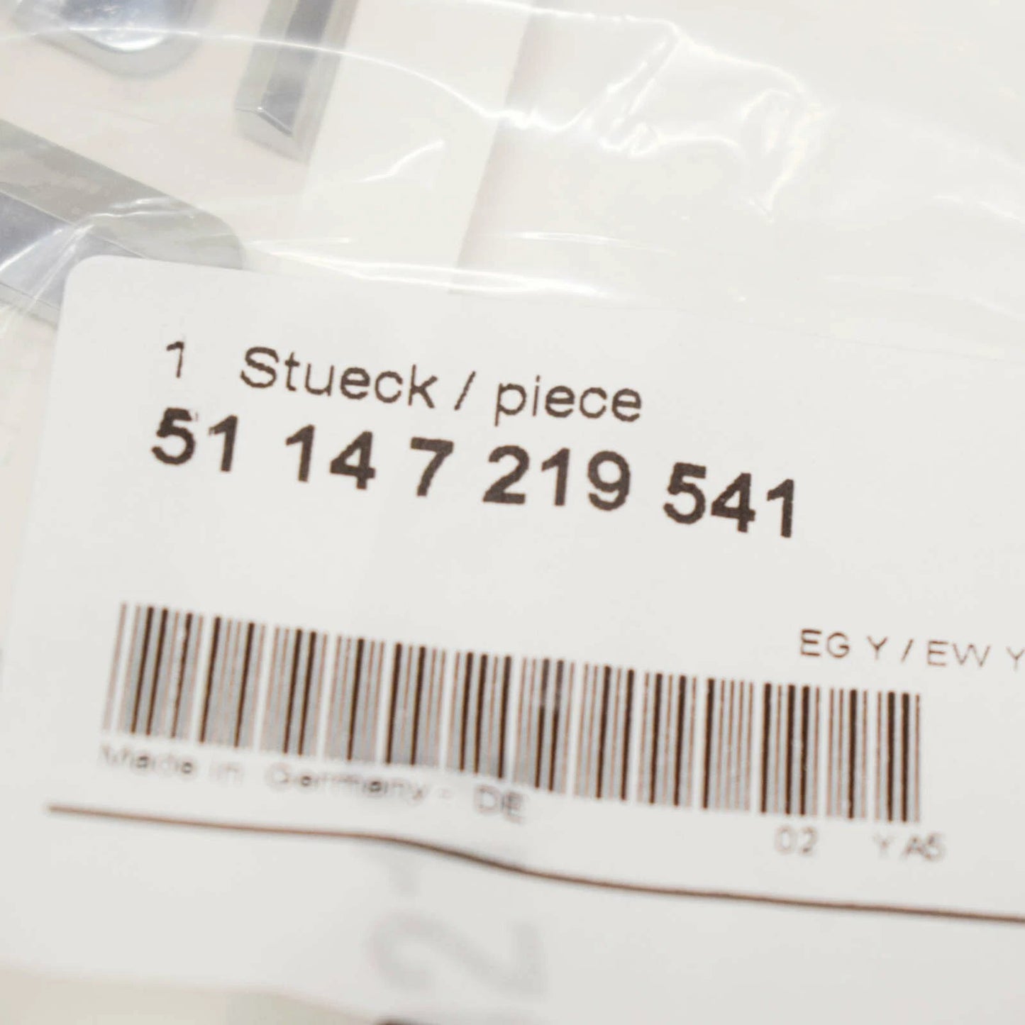 NEW BMW F10 F10N TRUNK LID 550I EMBLEM BADGE LOGO SIGN 7219541 51147219541