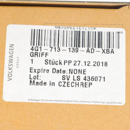 NEW AUDI A6 4G C7 SELECTOR LEVER HANDLE LHD 4G1713139ADXBA ORIGINAL