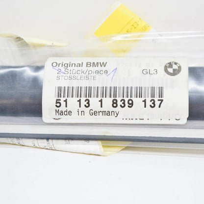 NEW BMW 6 E24 FRONT LEFT FENDER MOLDING 1839137 51131839137 ORIGINAL