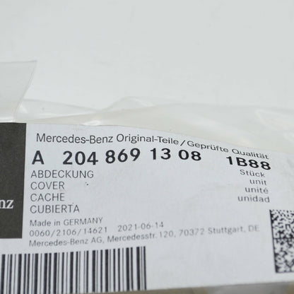 NEW MB GLC C253 REAR LEFT LUGGAGE NET BRACKET COVER A20486913081B88 ORIGINAL