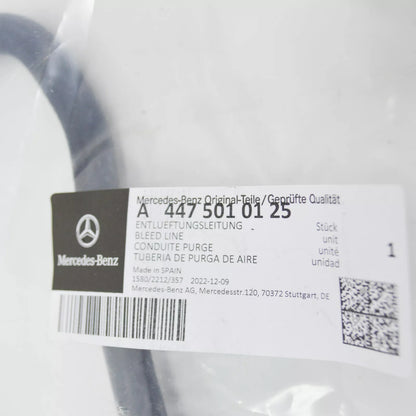 NEW MERCEDES-BENZ VITO W447 COOLANT BREATHER VENT LINE PIPE A4475010125 ORIGINAL
