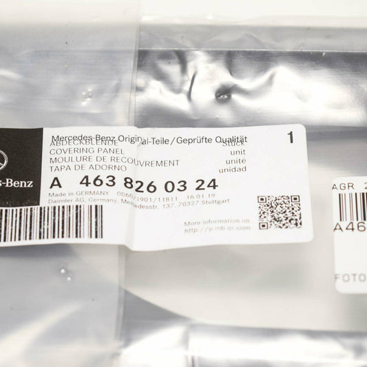 NEW MERCEDES-BENZ G-CLASS W463 LEFT FOG LIGHT COVER MOLDING A4638260324 ORIGINAL